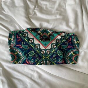 Festival Tube Too Paisley Strapless Size S